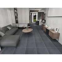 Piso Porcelánico Rustico Grafito 60x60cm Caja 1.44 m2 Holztek