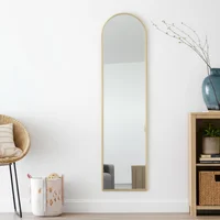 Espejo Decorativo Curve 30x120 Dorado