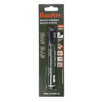 Marcador Permanente Negro Bauker