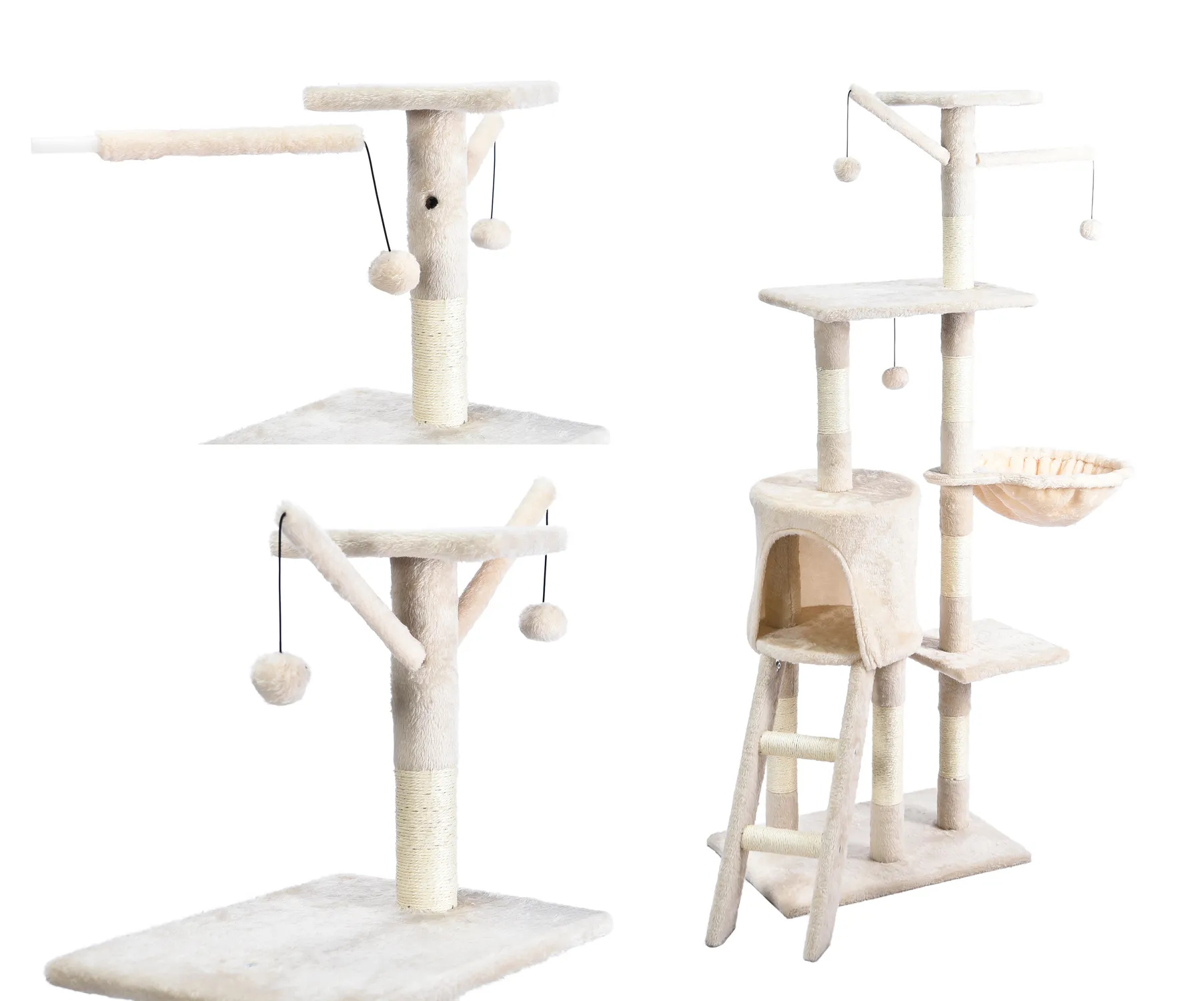 Gimnasio Ejercicio Para Gatos 75x42x137cm 5