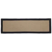 Camino 200x60cm Alg Yute Natural/Azul