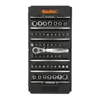 Set Puntas Atornilladores 53 Piezas Bauker