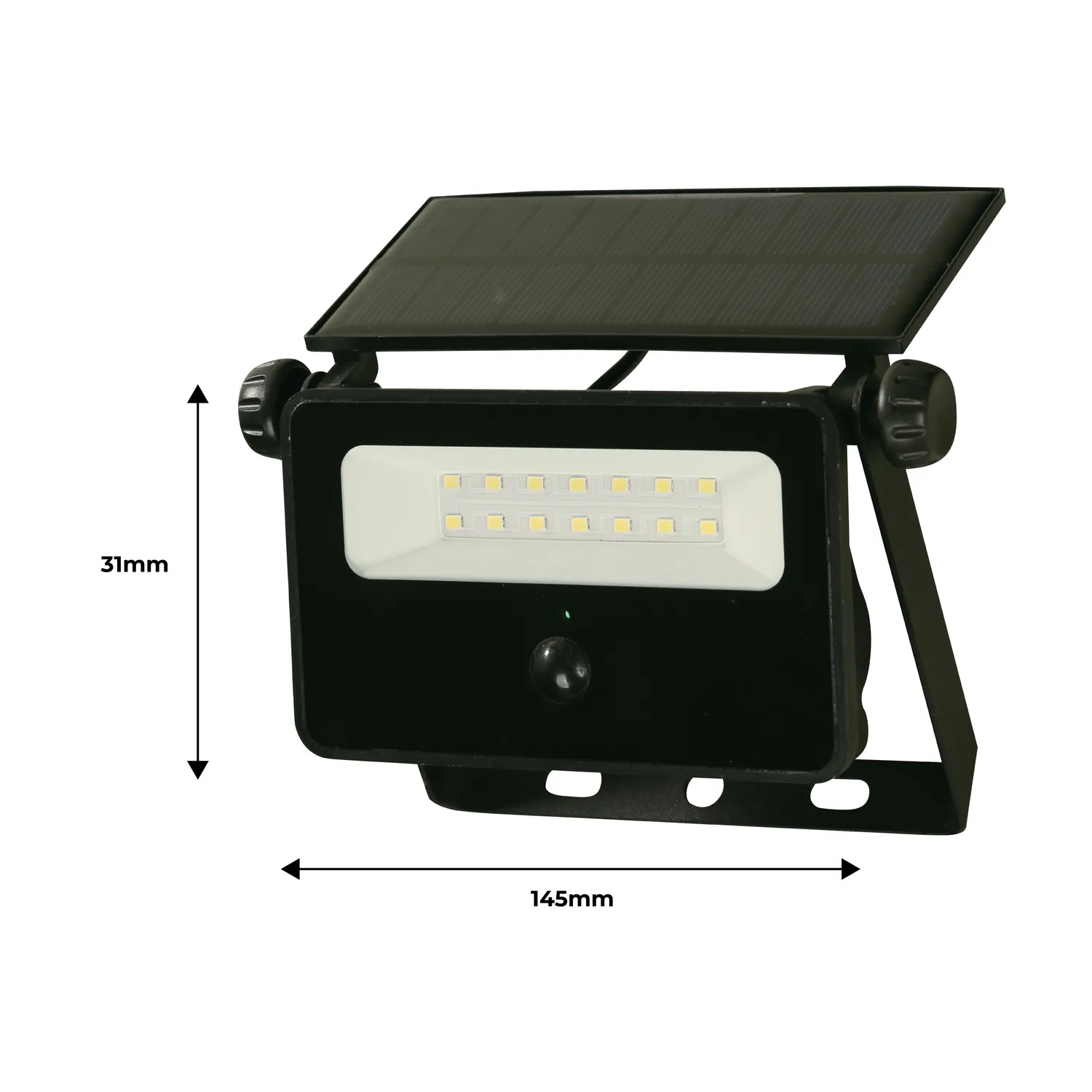 Reflector Solar 850 Lúmenes Luz Neutra Negro - Homecenter.com.co