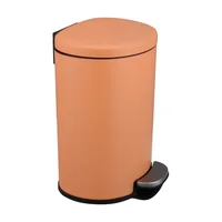 Papelera Baño True 7 Litros Naranja