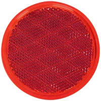 Reflector Circular 3,2In Rojo