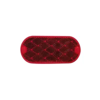 Reflector Ovalo Rect Rojo