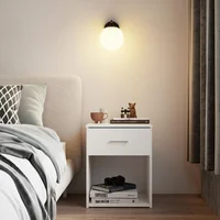 Aplique Bellevie 1 Luz E27 Dorado/Negro Just Home Collection