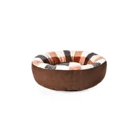 Cama Para Perro Redonda 60x60x14 Cm Marrón Petizoos