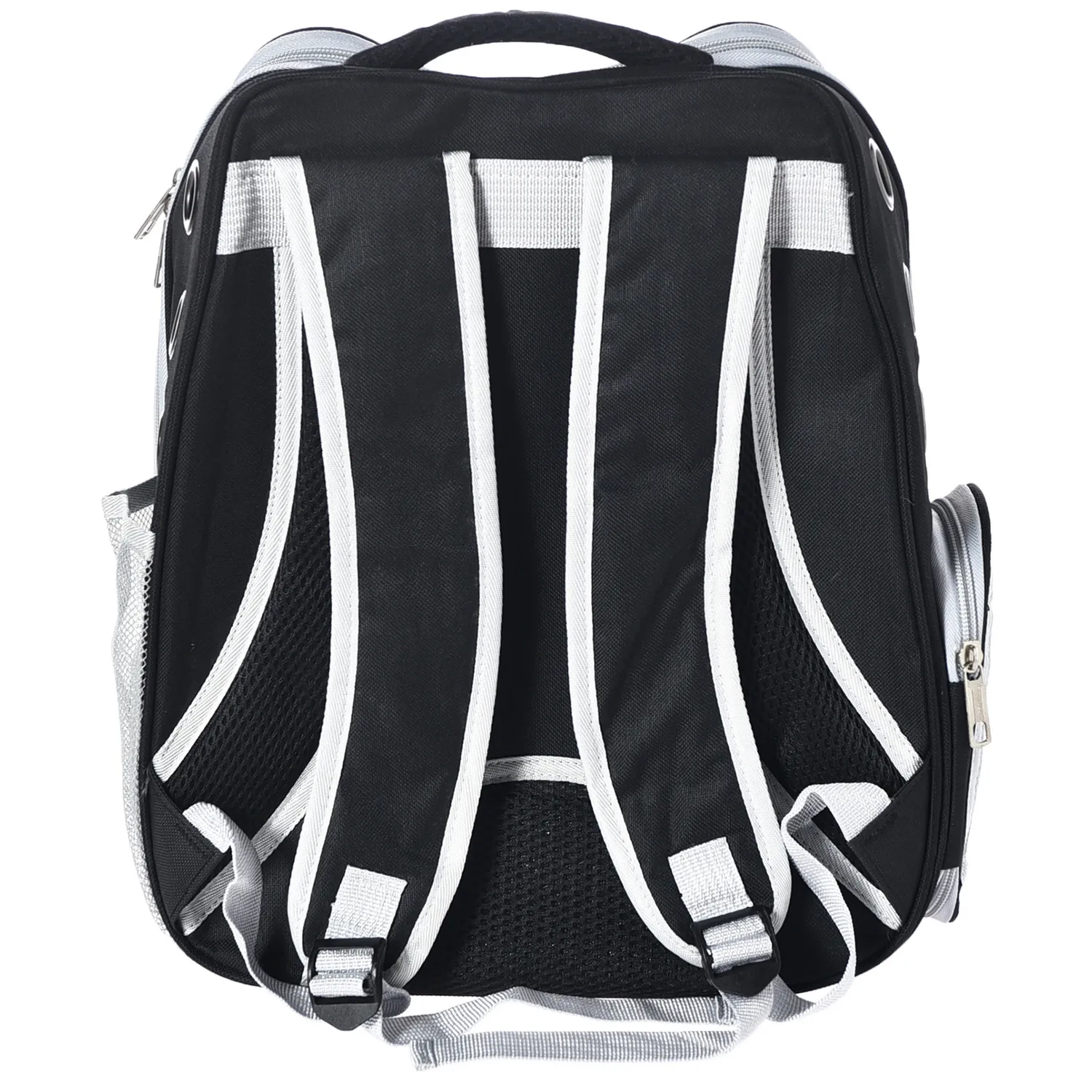 Morral Cargador para Mascotas 34x40x28 Cm Color Negro Petizoos 6