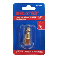 Conector 1/4 Pulgada Hembra Latón Npt Discover EU002