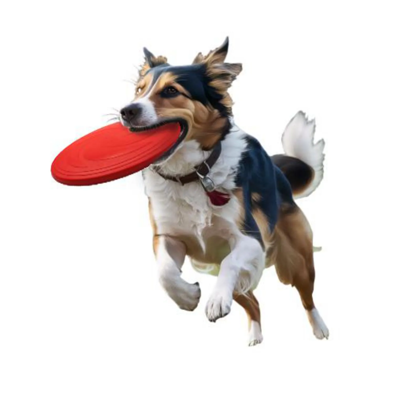 Frisbee Para Perro Rojo Petizoos 5