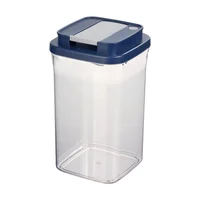Recipiente Hermético Sellado al Vacío 2300ml Azul/Gris/Transparente Just Home Collection