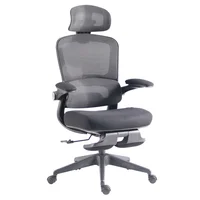 Silla de Escritorio Malla Ergonómica Mendoza Negra
