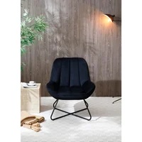 Poltrona Wisdom 75x72x88 cm Negro