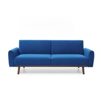 Sofá 3 Puestos Norwich 209x83x86 cm Azul