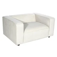 Sofá 1 Puesto Anaiel 128x64x94 cm Beige