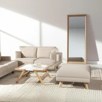 Espejo Grande 80x180 Borde Natural