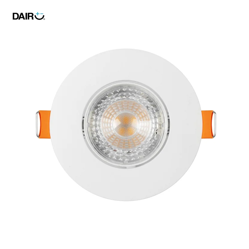 Spot LED Empotrable Circular 5w Luz Cálida Blanco X2 - Homecenter.com.co