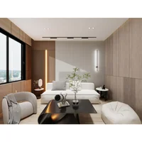 Panel Ranurado 3D Wpc Light Grey 16x240x2.2cm Holztek