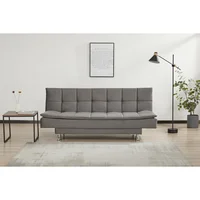 Sofá Cama 2 Puestos Mateo 190x83x90 cm Gris