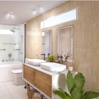 Espejo De Baño Milano Con Luz Led Y Zoom Sensi Dacqua