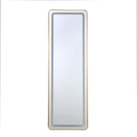 Espejo Led 50x150 Dorado
