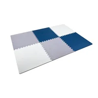 Tapete Armable 61 cm X 61 cm 6 Piezas Eva Blue