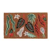 Tapete Coco Flora Verde 45 cm X 75 cm
