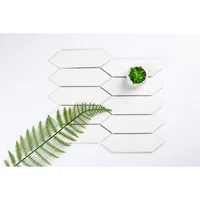 Mosaico Porcelanico Diamante Blanco 29.2x32.4cm