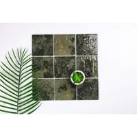 Mosaico Porcelanico Piscina Caribe Marron 30x30cm