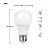 Set de 4 Bombillos Led A60 E27 8.5w Luz Cálida Certificado
