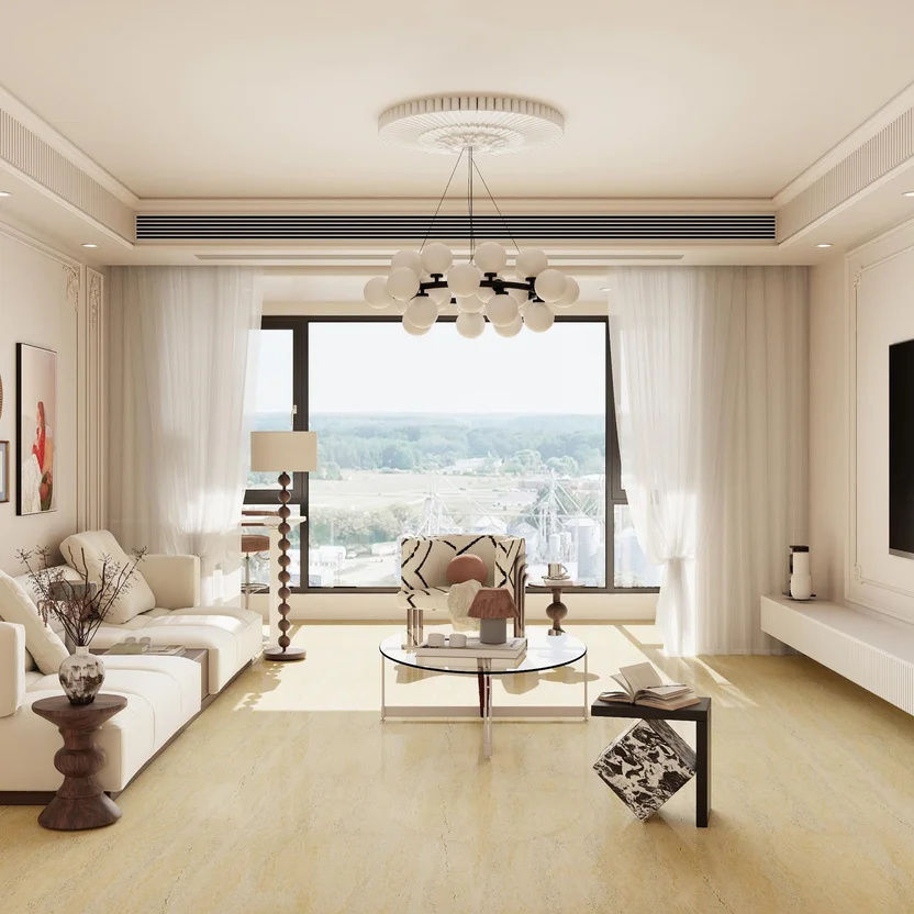 Piso Porcelánico Fb Travertino Beige 60x60cm Caja 1.44 m2 Holztek ...
