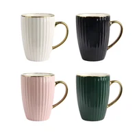 Mug en Porcelana 330ml 10.5cm Vintage Multicolor
