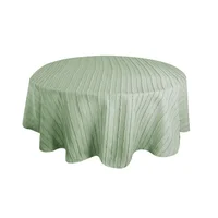 Mantel Jacquard Redondo 180cm Verde