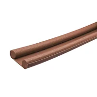 Pack x 3 Bajo Puerta Doble Rollo Café 130Cm Fixser