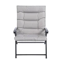 Juego Terraza 5pzs Metal Textil Sao Paulo Gris