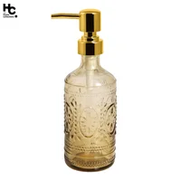 Dispensador Floral Dorado