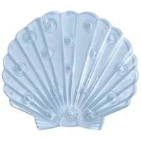 Set de 6 Und Antideslizante Concha Transparente