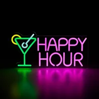 Letrero LED Neón Happyhour