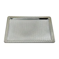 Bandeja Plata/Dorada Sur 38x27 cm