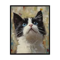 Cuadro Gato Curioso 40x50