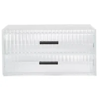 Cajón Organizador Apilable Acrílico 25.4x18.7x12.7 cm