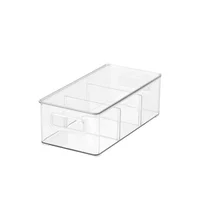 Caja Almacén con Tapa y Drenaje con Divisiones