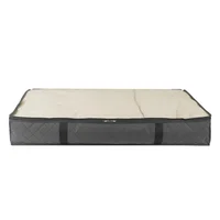Organizadores de Tela por 2 Canastas Bajo Cama 100x15x50 cm Just Home Collection
