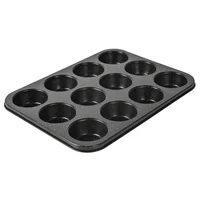 Molde con Antiadherente 12 Muffin Jaspeado