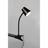 Lámpara Escritorio LED Clip Narva Negro