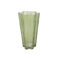 Jarron Vidrio Verde 20cm Green