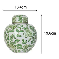 Frasco De Jengibre 19cm Green