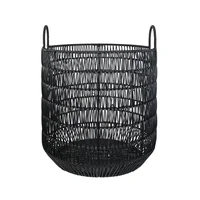 Canasto Deco Negro 45cm Bw