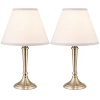 Set de 2 Lámpara Mesa New Lille E27